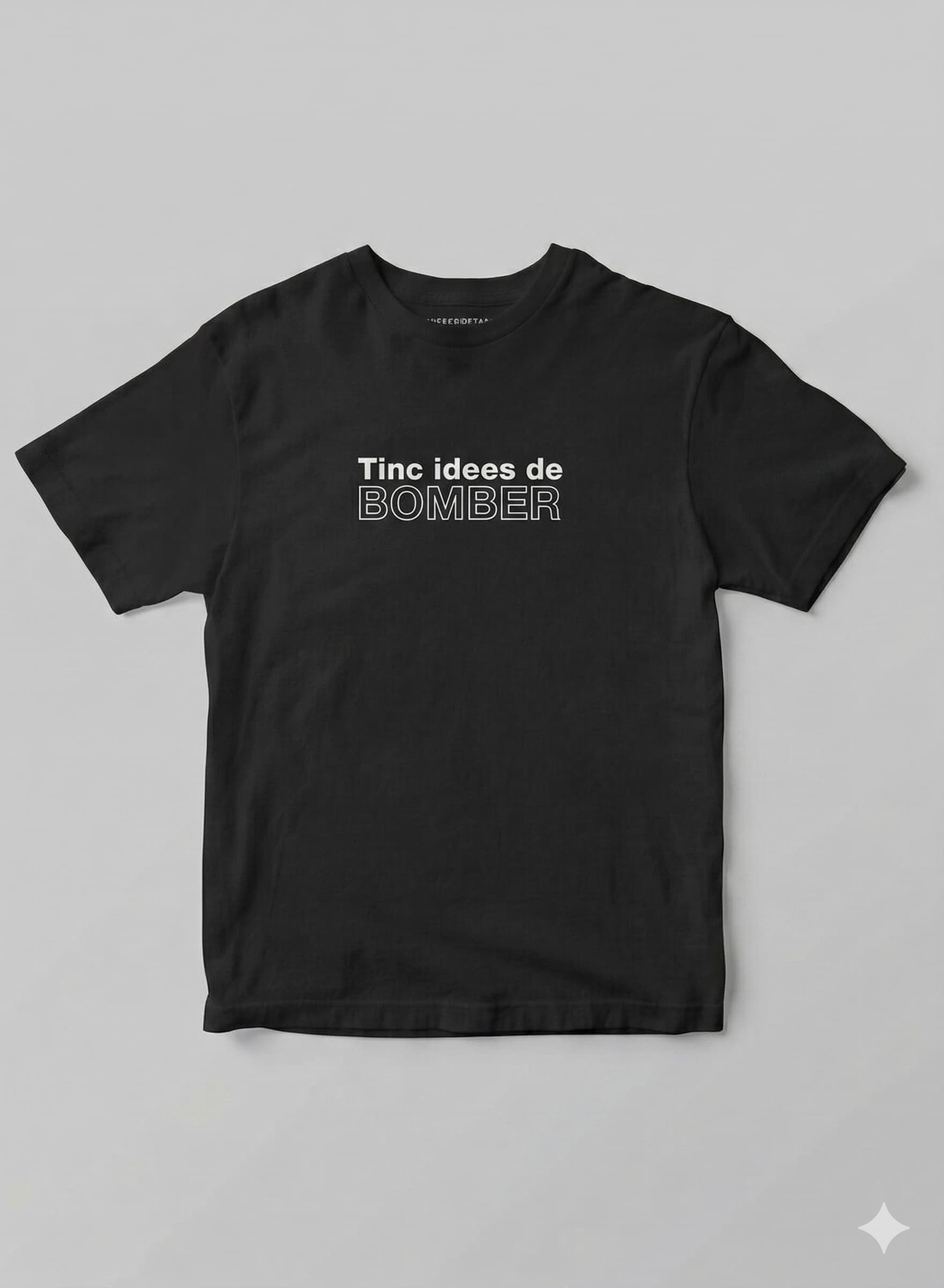 samarreta tinc idees de bomber adult