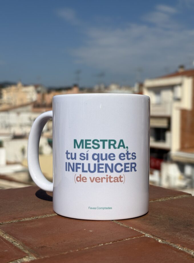 Regals per a mestres i professors - tassa Mestra influencer